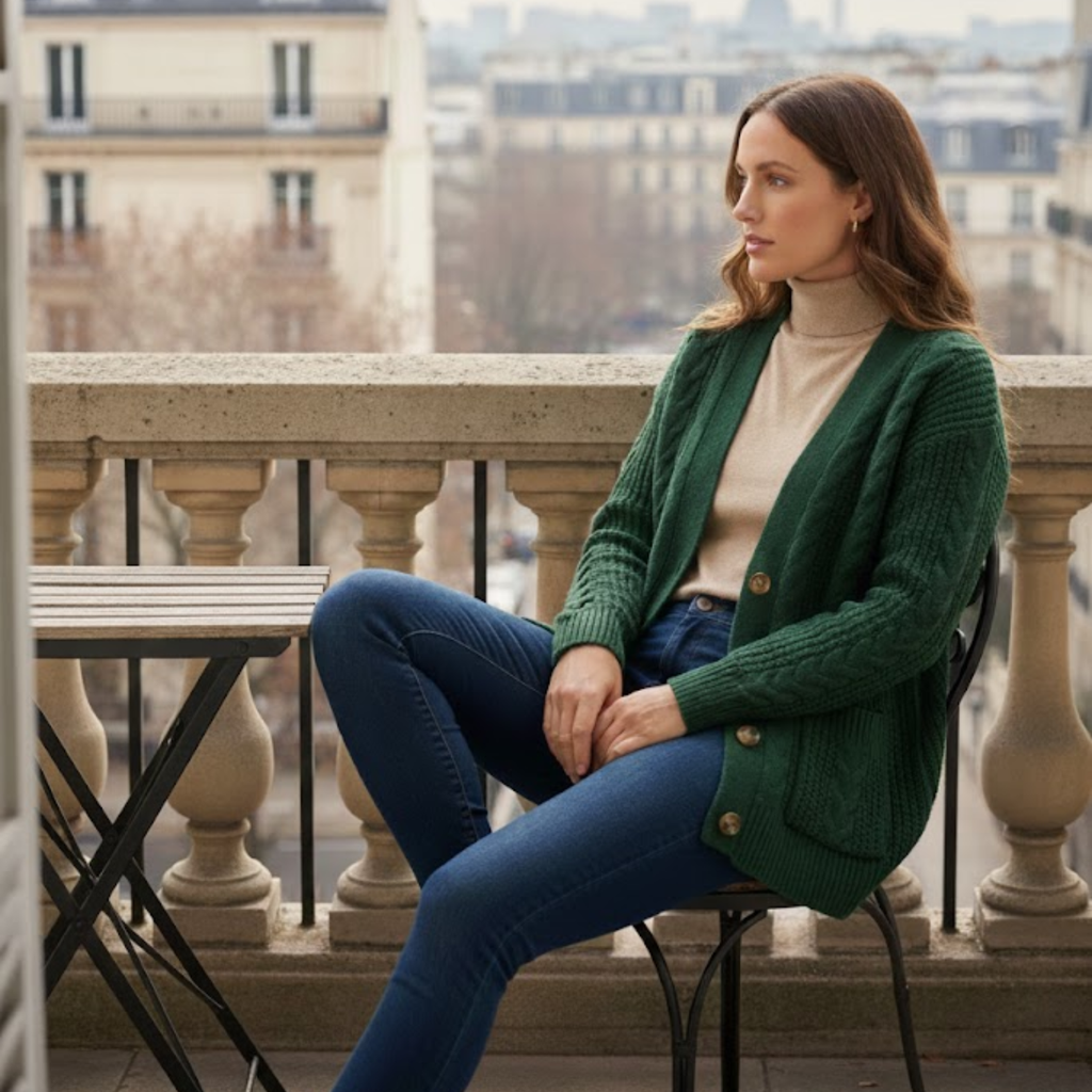 Cozy Knitted Cardigan for Women