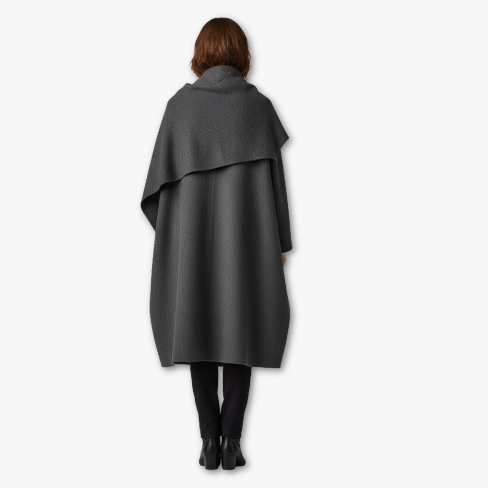 Elegant Knit Scarf Coat for Women