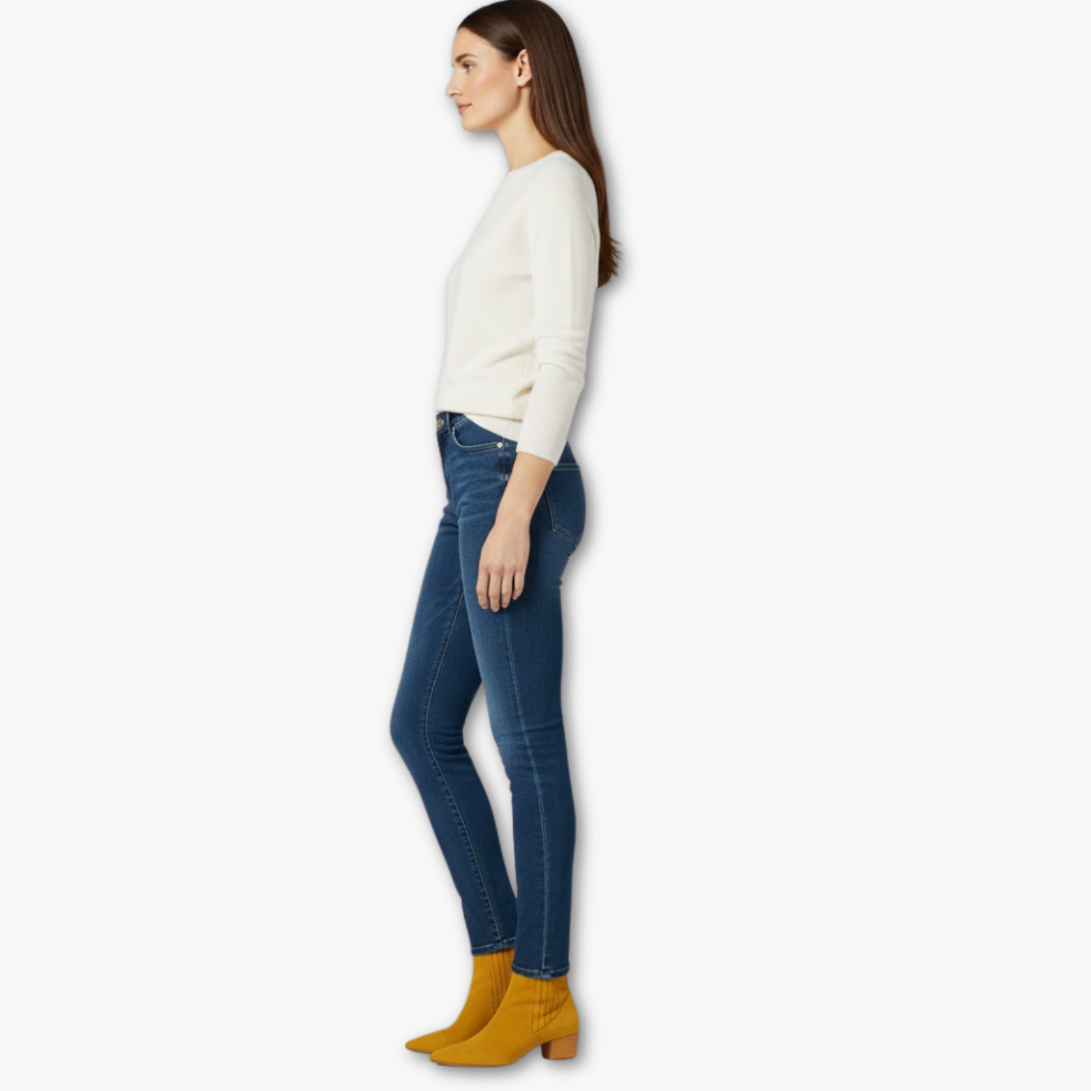 Elegant pointed ankle boots for women